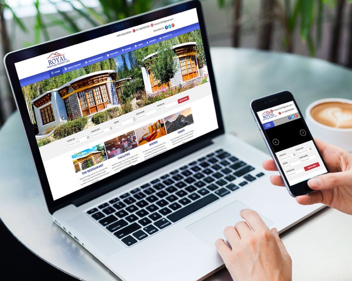 Online hotel booking platforms with personalized recommendations
